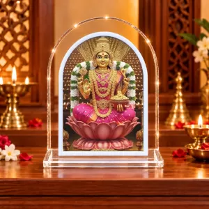 Maa Manasa L Shape Acrylic Showpiece 3 X 3.5 Inch For Home, Office And Car (F177577) Maa Manasa L Shape Acrylic Showpiece 3 X 3.5 Inch For Home, Office And Car (F177577)