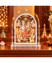 Lord Ram L Shape Acrylic Showpiece 3 X 3.5 Inch For Home, Office And Car (F177601)