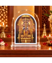 Lord Subhramannya L Shape Acrylic Showpiece 3 X 3.5 Inch For Home, Office And Car (F177604)