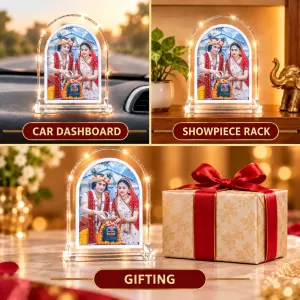 Shree Krishna And Shree Radha L Shape Acrylic Showpiece 3 X 3.5 Inch For Home, Office And Car (F175733) Shree Krishna And Shree Radha L Shape Acrylic Showpiece 3 X 3.5 Inch For Home, Office And Car (F175733)