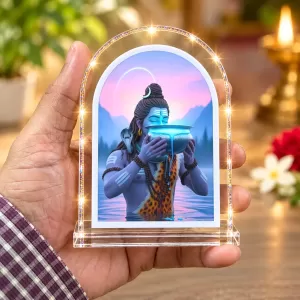 Lord Shiva L Shape Acrylic Showpiece 3 X 3.5 Inch For Home, Office And Car (F175770) Lord Shiva L Shape Acrylic Showpiece 3 X 3.5 Inch For Home, Office And Car (F175770)