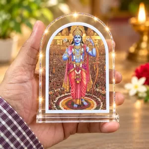 Lord Rama L Shape Acrylic Showpiece 3 X 3.5 Inch For Home, Office And Car (F175794) Lord Rama L Shape Acrylic Showpiece 3 X 3.5 Inch For Home, Office And Car (F175794)