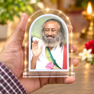 Sri Sri Ravi Sh L Shape Acrylic Showpiece 3 X 3.5 Inch For Home, Office And Car (F175802) Sri Sri Ravi Sh L Shape Acrylic Showpiece 3 X 3.5 Inch For Home, Office And Car (F175802)