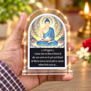 Buddha L Shape Acrylic Showpiece 3 X 3.5 Inch For Home, Office And Car (F175817) Buddha L Shape Acrylic Showpiece 3 X 3.5 Inch For Home, Office And Car (F175817)