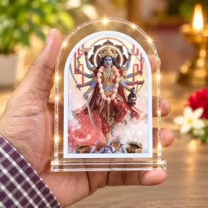 Kali Maa L Shape Acrylic Showpiece 3 X 3.5 Inch For Home, Office And Car (F175819) Kali Maa L Shape Acrylic Showpiece 3 X 3.5 Inch For Home, Office And Car (F175819)