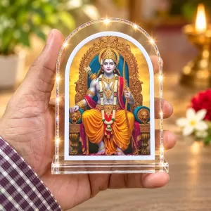 Lord Rama L Shape Acrylic Showpiece 3 X 3.5 Inch For Home, Office And Car (F175827) Lord Rama L Shape Acrylic Showpiece 3 X 3.5 Inch For Home, Office And Car (F175827)