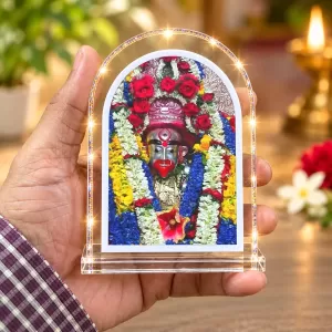 Maa Tara L Shape Acrylic Showpiece 3 X 3.5 Inch For Home, Office And Car (F175842) Maa Tara L Shape Acrylic Showpiece 3 X 3.5 Inch For Home, Office And Car (F175842)