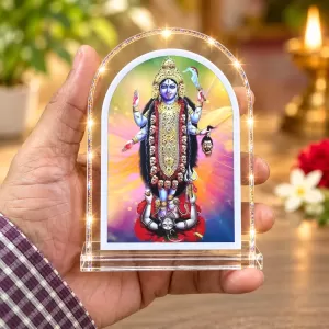 Kali Maa L Shape Acrylic Showpiece 3 X 3.5 Inch For Home, Office And Car (F175856) Kali Maa L Shape Acrylic Showpiece 3 X 3.5 Inch For Home, Office And Car (F175856)