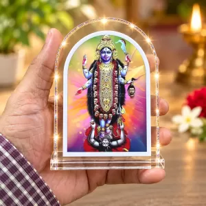 Kali Maa L Shape Acrylic Showpiece 3 X 3.5 Inch For Home, Office And Car (F175889) Kali Maa L Shape Acrylic Showpiece 3 X 3.5 Inch For Home, Office And Car (F175889)