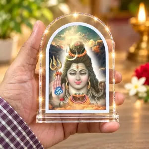 Lord Shiva L Shape Acrylic Showpiece 3 X 3.5 Inch For Home, Office And Car (F175893) Lord Shiva L Shape Acrylic Showpiece 3 X 3.5 Inch For Home, Office And Car (F175893)