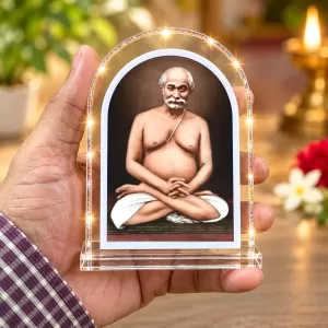 Lahiri Mahasaya L Shape Acrylic Showpiece 3 X 3.5 Inch For Home, Office And Car (F175919) Lahiri Mahasaya L Shape Acrylic Showpiece 3 X 3.5 Inch For Home, Office And Car (F175919)