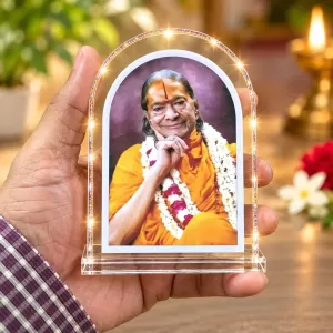 Jagadguru Kripalu Maharaj L Shape Acrylic Showpiece 3 X 3.5 Inch For Home, Office And Car (F175960) Jagadguru Kripalu Maharaj L Shape Acrylic Showpiece 3 X 3.5 Inch For Home, Office And Car (F175960)