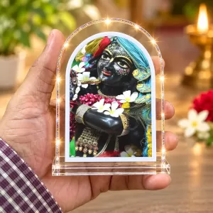 Lord Krishna L Shape Acrylic Showpiece 3 X 3.5 Inch For Home, Office And Car (F176020) Lord Krishna L Shape Acrylic Showpiece 3 X 3.5 Inch For Home, Office And Car (F176020)
