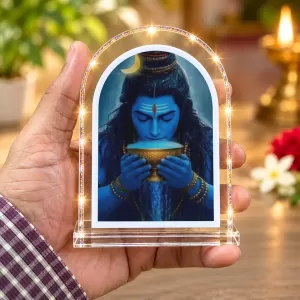 Lord Shiva L Shape Acrylic Showpiece 3 X 3.5 Inch For Home, Office And Car (F176027) Lord Shiva L Shape Acrylic Showpiece 3 X 3.5 Inch For Home, Office And Car (F176027)