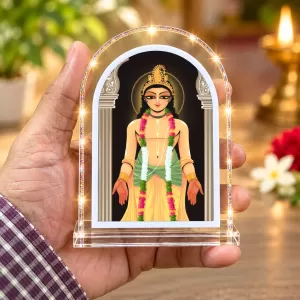 Shree Krishna L Shape Acrylic Showpiece 3 X 3.5 Inch For Home, Office And Car (F176030) Shree Krishna L Shape Acrylic Showpiece 3 X 3.5 Inch For Home, Office And Car (F176030)