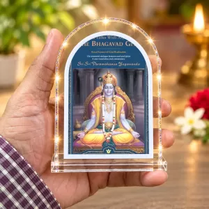 Lord Krishna L Shape Acrylic Showpiece 3 X 3.5 Inch For Home, Office And Car (F176040) Lord Krishna L Shape Acrylic Showpiece 3 X 3.5 Inch For Home, Office And Car (F176040)
