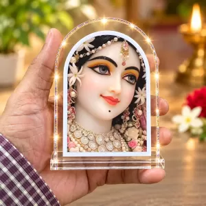 Shree Radha L Shape Acrylic Showpiece 3 X 3.5 Inch For Home, Office And Car (F176058) Shree Radha L Shape Acrylic Showpiece 3 X 3.5 Inch For Home, Office And Car (F176058)