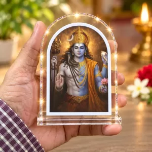 Shree Vishnu L Shape Acrylic Showpiece 3 X 3.5 Inch For Home, Office And Car (F176072) Shree Vishnu L Shape Acrylic Showpiece 3 X 3.5 Inch For Home, Office And Car (F176072)