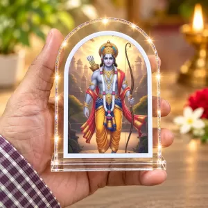 Lord Rama L Shape Acrylic Showpiece 3 X 3.5 Inch For Home, Office And Car (F176078) Lord Rama L Shape Acrylic Showpiece 3 X 3.5 Inch For Home, Office And Car (F176078)
