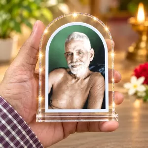 Ramana Maharshi L Shape Acrylic Showpiece 3 X 3.5 Inch For Home, Office And Car (F176103) Ramana Maharshi L Shape Acrylic Showpiece 3 X 3.5 Inch For Home, Office And Car (F176103)