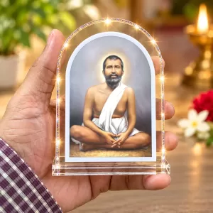 Ramakrishna Paramahamsa L Shape Acrylic Showpiece 3 X 3.5 Inch For Home, Office And Car (F176107) Ramakrishna Paramahamsa L Shape Acrylic Showpiece 3 X 3.5 Inch For Home, Office And Car (F176107)