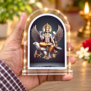 Lord Shani Dev L Shape Acrylic Showpiece 3 X 3.5 Inch For Home, Office And Car (F176134) Lord Shani Dev L Shape Acrylic Showpiece 3 X 3.5 Inch For Home, Office And Car (F176134)
