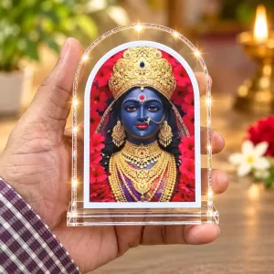 Maa Kaali L Shape Acrylic Showpiece 3 X 3.5 Inch For Home, Office And Car (F176135) Maa Kaali L Shape Acrylic Showpiece 3 X 3.5 Inch For Home, Office And Car (F176135)