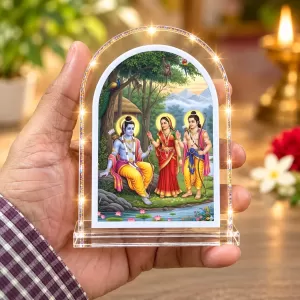 Lord Ram L Shape Acrylic Showpiece 3 X 3.5 Inch For Home, Office And Car (F176149) Lord Ram L Shape Acrylic Showpiece 3 X 3.5 Inch For Home, Office And Car (F176149)