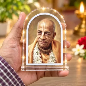 Srila Prabhupada L Shape Acrylic Showpiece 3 X 3.5 Inch For Home, Office And Car (F176172) Srila Prabhupada L Shape Acrylic Showpiece 3 X 3.5 Inch For Home, Office And Car (F176172)