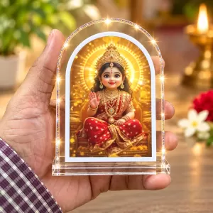 Baby Durga L Shape Acrylic Showpiece 3 X 3.5 Inch For Home, Office And Car (F176180) Baby Durga L Shape Acrylic Showpiece 3 X 3.5 Inch For Home, Office And Car (F176180)