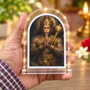 Hanuman L Shape Acrylic Showpiece 3 X 3.5 Inch For Home, Office And Car (F176219) Hanuman L Shape Acrylic Showpiece 3 X 3.5 Inch For Home, Office And Car (F176219)