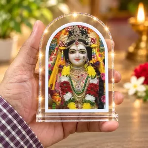 Radharani L Shape Acrylic Showpiece 3 X 3.5 Inch For Home, Office And Car (F176220) Radharani L Shape Acrylic Showpiece 3 X 3.5 Inch For Home, Office And Car (F176220)