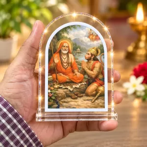 Adi Guru Shankaracharya L Shape Acrylic Showpiece 3 X 3.5 Inch For Home, Office And Car (F176222) Adi Guru Shankaracharya L Shape Acrylic Showpiece 3 X 3.5 Inch For Home, Office And Car (F176222)