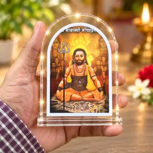 Adi Guru Shankaracharya L Shape Acrylic Showpiece 3 X 3.5 Inch For Home, Office And Car (F176231) Adi Guru Shankaracharya L Shape Acrylic Showpiece 3 X 3.5 Inch For Home, Office And Car (F176231)