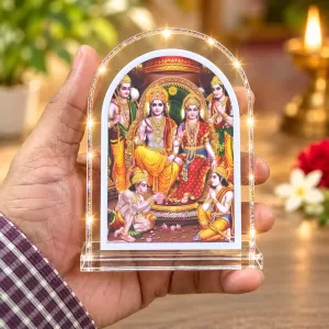 Lord Ram L Shape Acrylic Showpiece 3 X 3.5 Inch For Home, Office And Car (F176242) Lord Ram L Shape Acrylic Showpiece 3 X 3.5 Inch For Home, Office And Car (F176242)