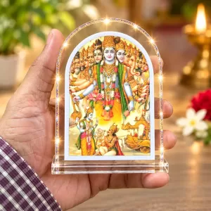 Shree Krishna L Shape Acrylic Showpiece 3 X 3.5 Inch For Home, Office And Car (F176247) Shree Krishna L Shape Acrylic Showpiece 3 X 3.5 Inch For Home, Office And Car (F176247)