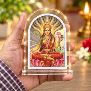 Manasa L Shape Acrylic Showpiece 3 X 3.5 Inch For Home, Office And Car (F176250)