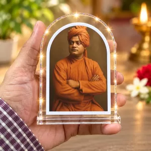 Swami Vivekananda L Shape Acrylic Showpiece 3 X 3.5 Inch For Home, Office And Car (F176254) Swami Vivekananda L Shape Acrylic Showpiece 3 X 3.5 Inch For Home, Office And Car (F176254)