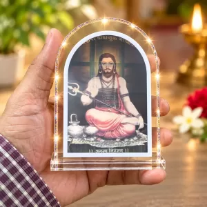 Shiv Gorakshanath L Shape Acrylic Showpiece 3 X 3.5 Inch For Home, Office And Car (F176279) Shiv Gorakshanath L Shape Acrylic Showpiece 3 X 3.5 Inch For Home, Office And Car (F176279)