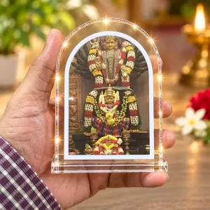 Goddess Dhanvantari L Shape Acrylic Showpiece 3 X 3.5 Inch For Home, Office And Car (F176307) Goddess Dhanvantari L Shape Acrylic Showpiece 3 X 3.5 Inch For Home, Office And Car (F176307)