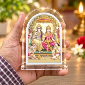 Goddess Lakshmi Narayan L Shape Acrylic Showpiece 3 X 3.5 Inch For Home, Office And Car (F176337) Goddess Lakshmi Narayan L Shape Acrylic Showpiece 3 X 3.5 Inch For Home, Office And Car (F176337)