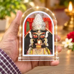 Kali Maa L Shape Acrylic Showpiece 3 X 3.5 Inch For Home, Office And Car (F176381) Kali Maa L Shape Acrylic Showpiece 3 X 3.5 Inch For Home, Office And Car (F176381)