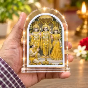 Lord Ram L Shape Acrylic Showpiece 3 X 3.5 Inch For Home, Office And Car (F176387) Lord Ram L Shape Acrylic Showpiece 3 X 3.5 Inch For Home, Office And Car (F176387)