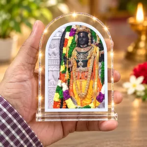 Lord Rama L Shape Acrylic Showpiece 3 X 3.5 Inch For Home, Office And Car (F176397) Lord Rama L Shape Acrylic Showpiece 3 X 3.5 Inch For Home, Office And Car (F176397)