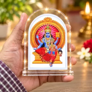 Lord Shani Dev L Shape Acrylic Showpiece 3 X 3.5 Inch For Home, Office And Car (F176445) Lord Shani Dev L Shape Acrylic Showpiece 3 X 3.5 Inch For Home, Office And Car (F176445)