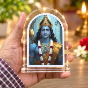 Lord Rama L Shape Acrylic Showpiece 3 X 3.5 Inch For Home, Office And Car (F176454) Lord Rama L Shape Acrylic Showpiece 3 X 3.5 Inch For Home, Office And Car (F176454)