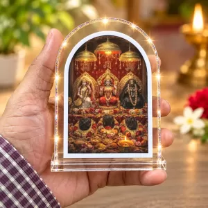 Maa Vaishno Devi L Shape Acrylic Showpiece 3 X 3.5 Inch For Home, Office And Car (F176472) Maa Vaishno Devi L Shape Acrylic Showpiece 3 X 3.5 Inch For Home, Office And Car (F176472)