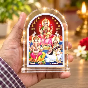 Lord Ganesh L Shape Acrylic Showpiece 3 X 3.5 Inch For Home, Office And Car (F176498) Lord Ganesh L Shape Acrylic Showpiece 3 X 3.5 Inch For Home, Office And Car (F176498)