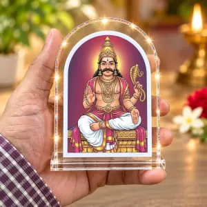 Lord Muneeswaran L Shape Acrylic Showpiece 3 X 3.5 Inch For Home, Office And Car (F176521) Lord Muneeswaran L Shape Acrylic Showpiece 3 X 3.5 Inch For Home, Office And Car (F176521)