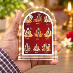 Vibhu Vashisth L Shape Acrylic Showpiece 3 X 3.5 Inch For Home, Office And Car (F176525) Vibhu Vashisth L Shape Acrylic Showpiece 3 X 3.5 Inch For Home, Office And Car (F176525)